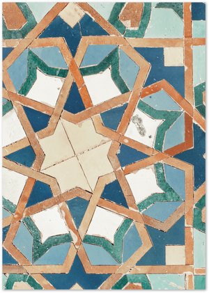 Posterux© | Mosaic Art – Timeless Geometric Design Poster poster – premium wall art