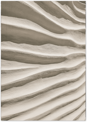 Posterux© | Textured Sand Waves – Neutral Abstract Photography Poster poster – premium wall art