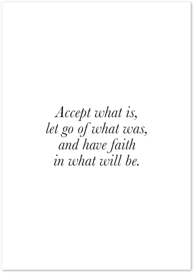 Posterux© | Inspirational Quote – Elegant Calligraphy poster – premium wall art