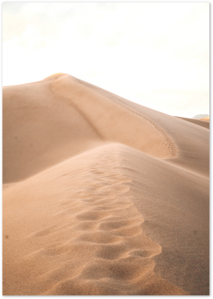Posterux© | Sand Dunes 2 – Minimalist Nature Poster poster – premium wall art