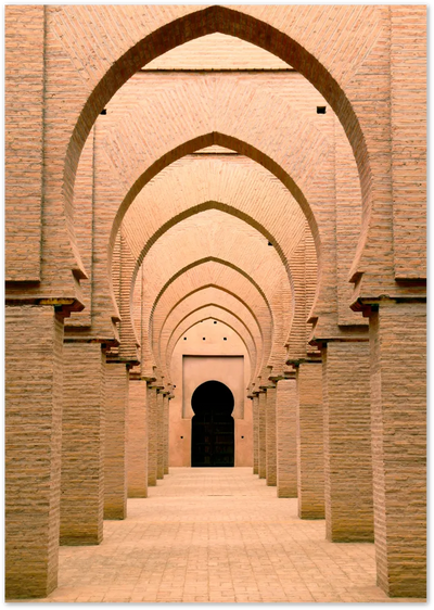 Posterux© | Moroccan Arches – Elegant Architectural Wall Art poster – premium wall art
