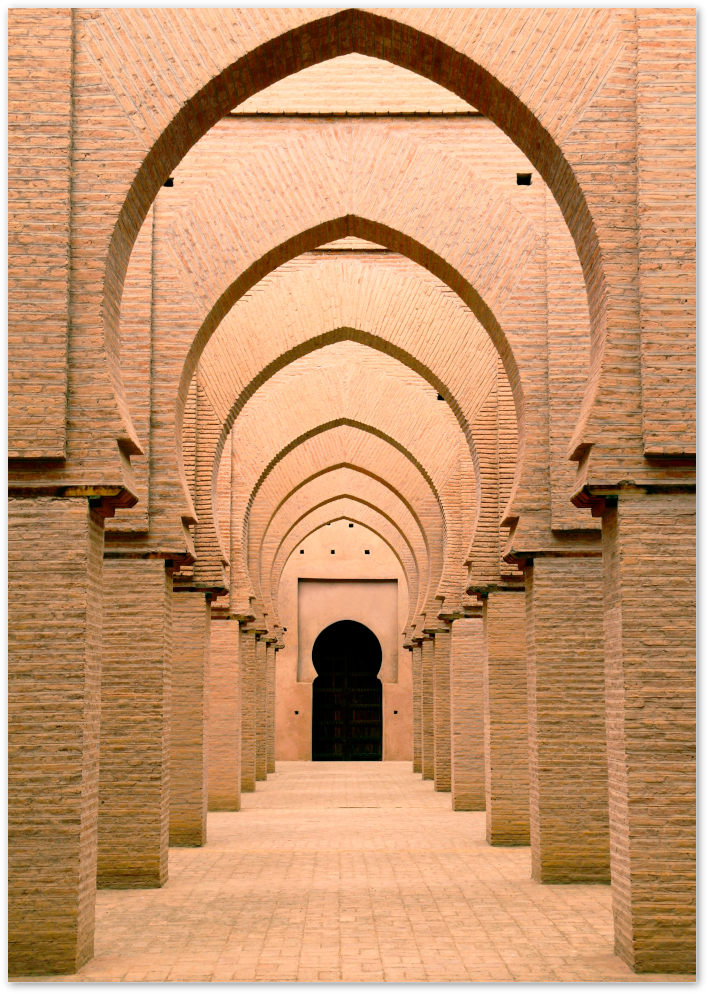 Posterux© | Moroccan Arches – Elegant Architectural Wall Art poster – premium wall art