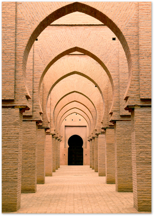 Posterux© | Moroccan Arches – Elegant Architectural Wall Art poster – premium wall art