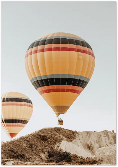Posterux© | Hot Air Balloons – Dreamy Adventure Wall Art poster – premium wall art