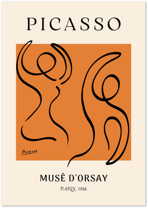 Posterux© | Picasso Musée d'Orsay Poster – Iconic Modern Art Print poster – premium wall art