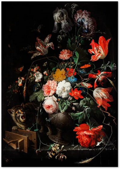 Posterux© | Vibrant Floral Still Life Poster – Classic Art Print poster – premium wall art