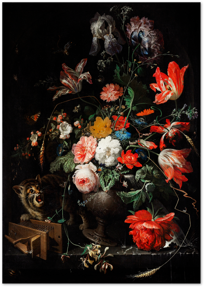 Posterux© | Vibrant Floral Still Life Poster – Classic Art Print poster – premium wall art