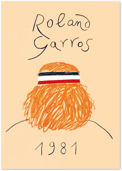 Posterux© | Roland Garros 1986 Poster – Vintage Tennis Art poster – premium wall art