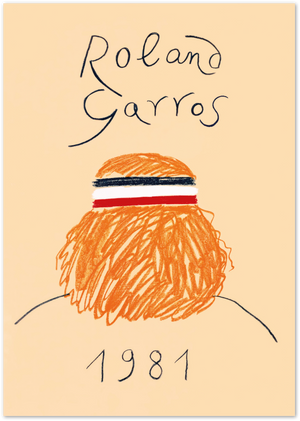 Posterux© | Roland Garros 1986 Poster – Vintage Tennis Art poster – premium wall art