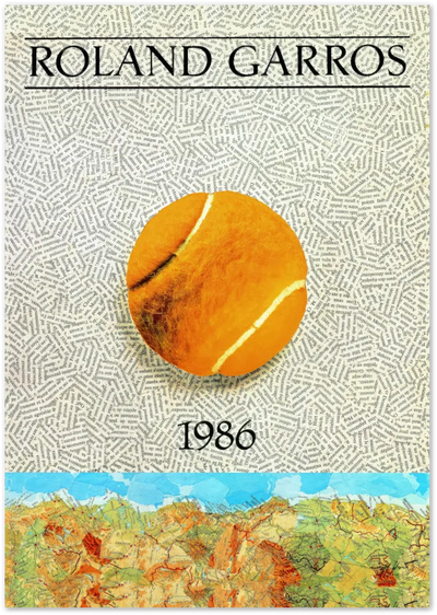 Posterux© | Roland Garros 1981 Poster – Classic Tennis Poster poster – premium wall art