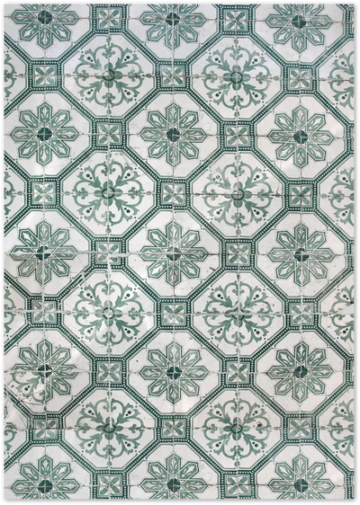 Posterux© | Vintage Tile Pattern – Elegant Wall Art Print poster – premium wall art