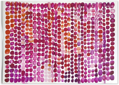 Posterux© | Color Dot Grid Poster – Abstract Watercolor Gradient Print poster – premium wall art