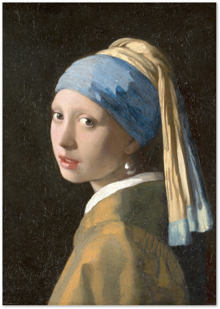 Posterux© | Girl with a Pearl Earring Poster – Classic Vermeer Art poster – premium wall art