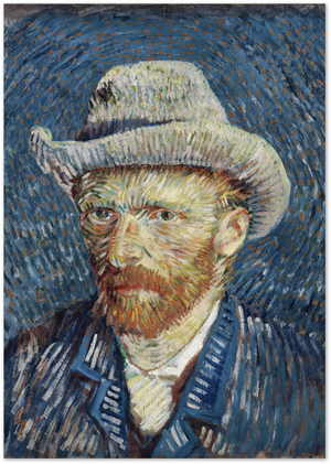 Posterux© | Van Gogh Self-Portrait Poster – Iconic Artist Reproduction poster – premium wall art