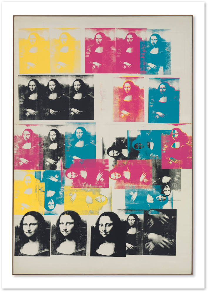 Posterux© | Warhol Mona Lisa Pop Poster – Colorful Art Remix poster – premium wall art