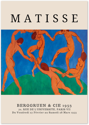 Posterux© | La Danse by Matisse Poster – Bold Fauvist Expression poster – premium wall art