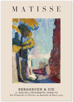 Posterux© | Expressionist Landscape Poster – Matisse Bold Brushwork poster – premium wall art