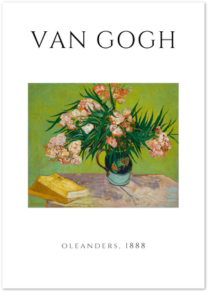 Posterux© | Oleanders Poster – Van Gogh Still Life Art Print poster – premium wall art