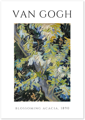 Posterux© | Blossoming Acacia – Van Gogh Botanical Study Poster poster – premium wall art