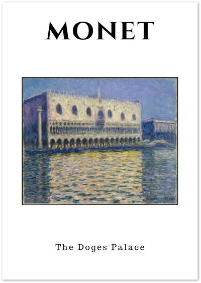 Posterux© | The Doge’s Palace Poster – Venice Impressionist Print poster – premium wall art