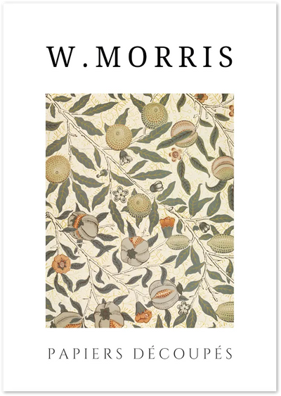 Posterux© | Pomegranate Grove Poster – William Morris Style poster – premium wall art