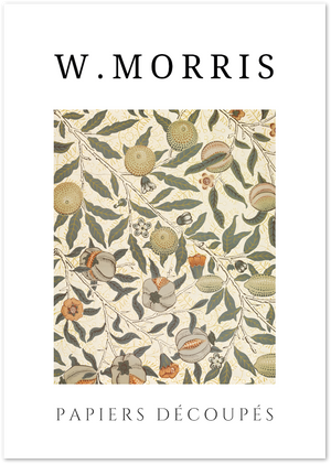 Posterux© | Pomegranate Grove Poster – William Morris Style poster – premium wall art