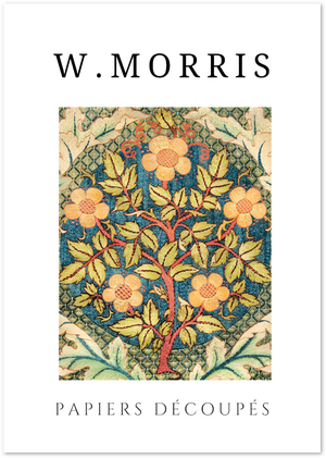 Posterux© | Tree of Life Poster – William Morris Papiers Découpés poster – premium wall art