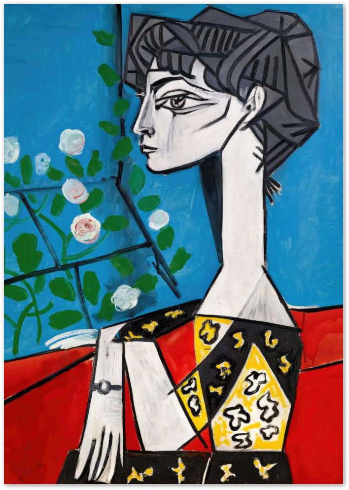 Posterux© | Picasso Woman Poster – Modern Cubist Style poster – premium wall art