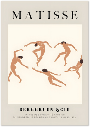 Posterux© | Matisse Dancers Poster – Modern Nude Abstract Art poster – premium wall art