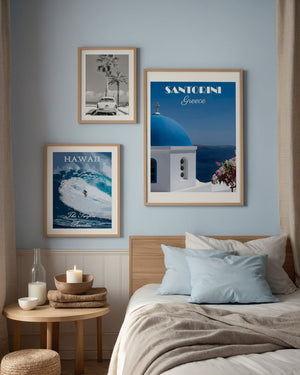 Posterux© | Blue Serenity Gallery Wall – Set of 3 Posters poster – premium wall art premium poster by Posterux