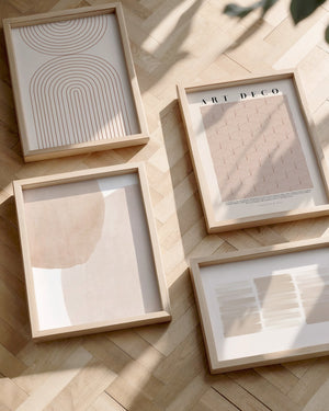 Posterux© | Art Deco Harmony Gallery Wall – Set of 4 Posters poster premium poster by Posterux