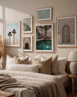 Posterux© | Boho Moroccan Escape Gallery Wall – Set of 6 Posters poster – premium wall art premium poster by Posterux